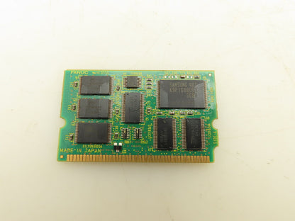 FANUC PLC Module A20B-3900-0288/02A 64 MEG / 3 MEG SRAM. Industrial automation part, green circuit board with components.