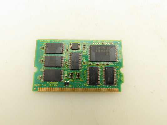 FANUC PLC Module A20B-3900-0288/02A 64 MEG / 3 MEG SRAM. Industrial automation part, green circuit board with components.