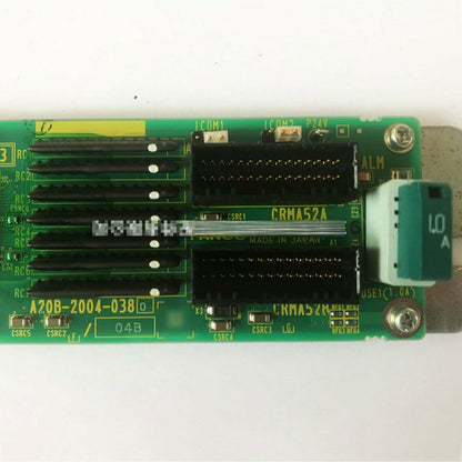 FANUC A20B-2004-0380 PCB Power Board, CRMA52A, PLC automation part, green circuit board