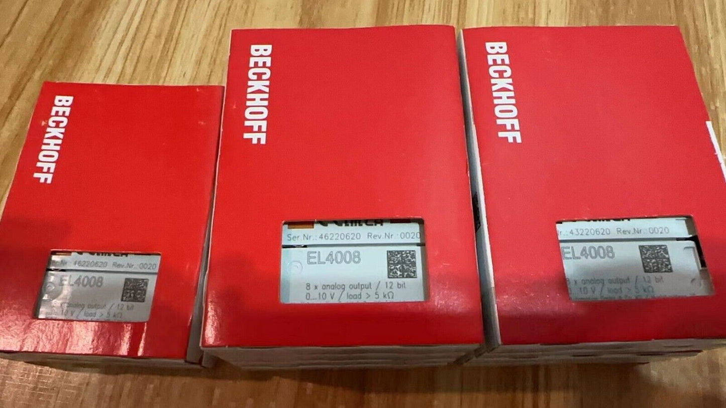 New Beckhoff EL4008 module In Box