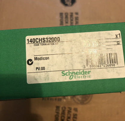 Schneider Electric 140CHS32000 Coax Termination Kit, industrial automation part.