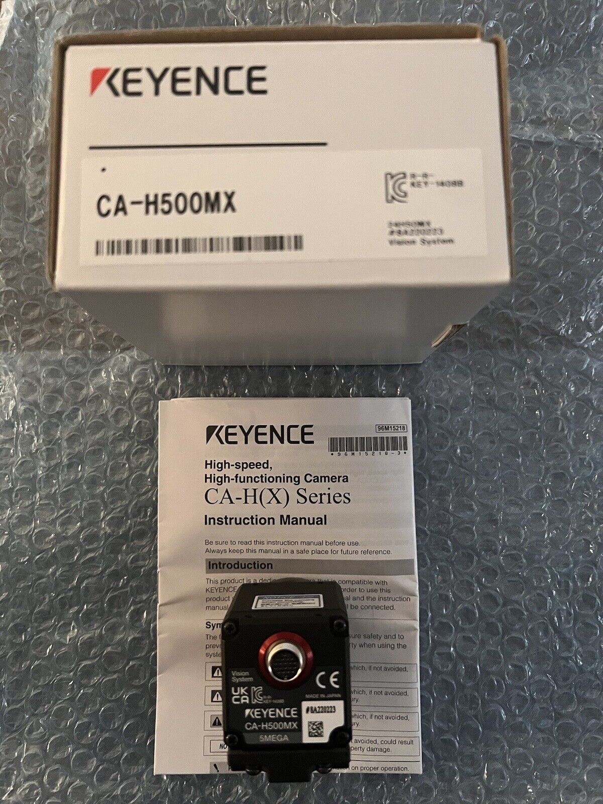 Keyence CA-H500MX High Speed, High Functioning Camera 96M15218