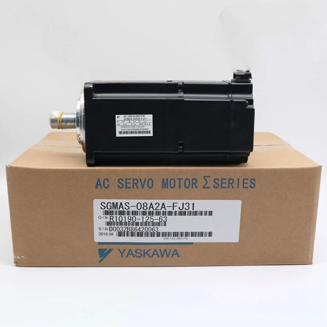 YASKAWA SGMAS-08A2A-FJ31 AC Servo Motor, NEW, Industrial Automation Part