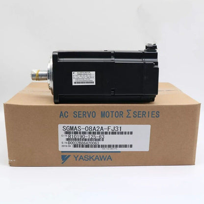 YASKAWA SGMAS-08A2A-FJ31 AC Servo Motor, NEW, Industrial Automation Part