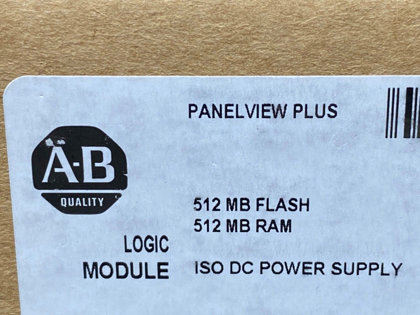 2021 Surplus Sealed Allen Bradley 2711P-RP8D B PanelView Plus Logic Module 512MB