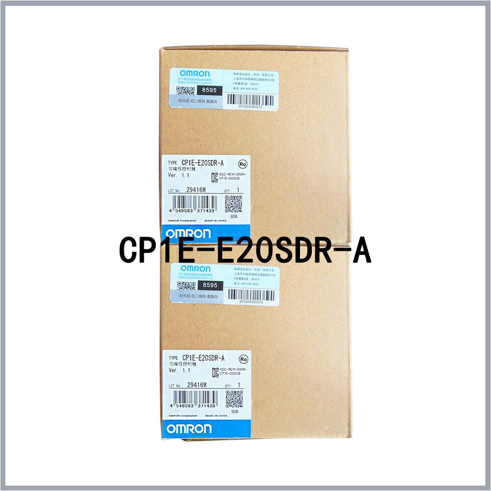 PLC | Omron | 1 piece Brand New CP1E-E20SDR-A Programmable Controller unit CP1E E20SDR A