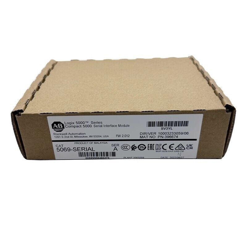 Sealed AB 5069-SERIAL SER A Compact Logix 5000 Interface Module NEW IN BOX