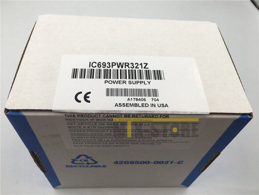 FANUC IC693PWR321Z Power Supply Module in box, Assembled in USA