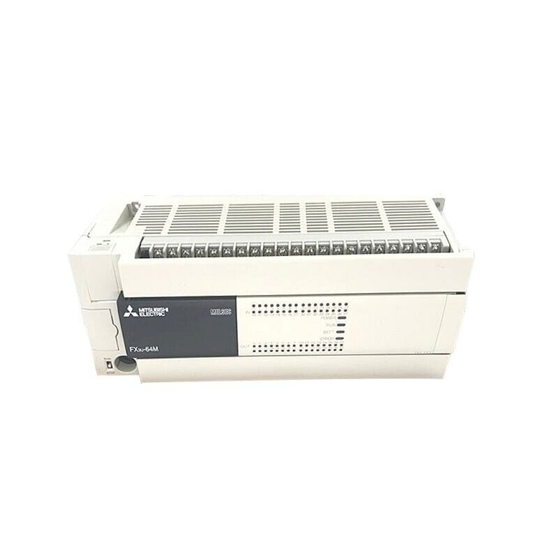 Mitsubishi FX3U-64M PLC Programmable Controller, industrial automation part, for Mitsubishi programming.