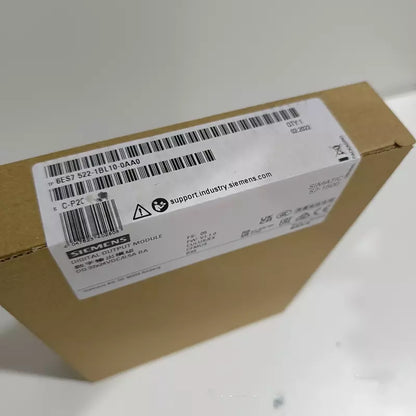Siemens S7-1500 Digital Output Module 6ES7 522-1BL10-0AA0, packaging, brown box, for PLC systems.