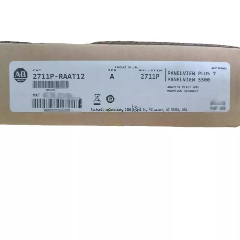 Allen-Bradley 2711P-RAAT12 PanelView Plus 7 Product Label