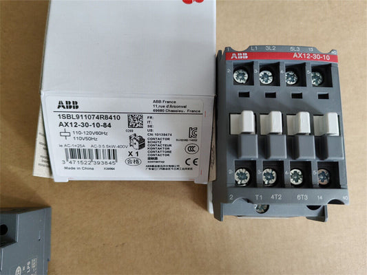 ABB AX12-30-10-84 Contactor, AC 110V, industrial automation part