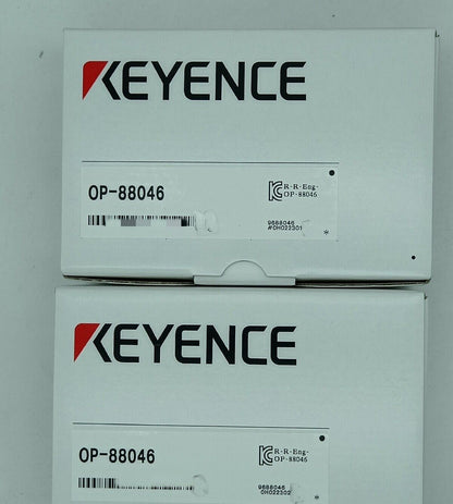 Keyence OP-88046 adapter product box, industrial automation parts, OP88046