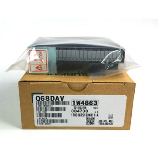 Mitsubishi Q68DAV PLC Controller Module in box, new and sealed, fast shipping