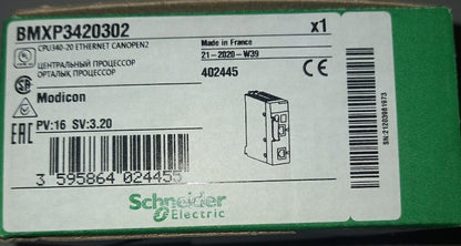 NEW SCHNEIDER ELECTRIC Modicon M340 BMXP3420302 Free Shipping