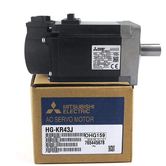 Mitsubishi HG-KR43J AC Servo Motor, new sealed, industrial automation part