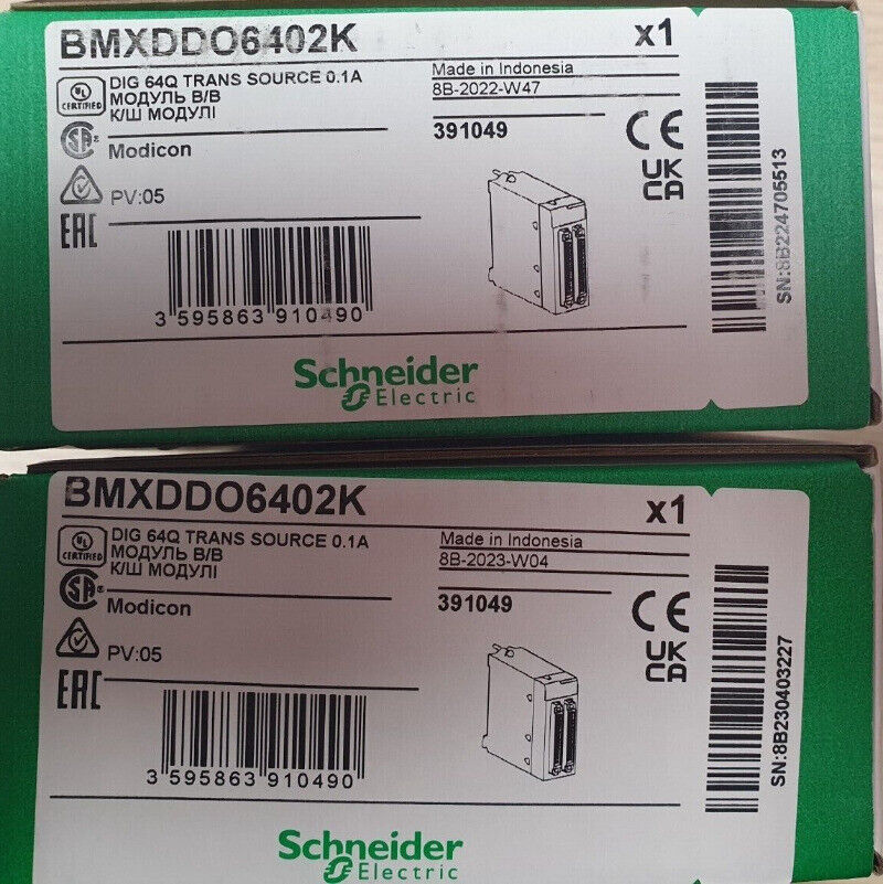 Schneider Electric BMXDDO6402K PLC Module, DIG 64Q Trans Source, industrial automation part