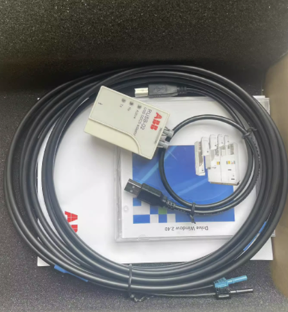 ABB RUSB-02 USB/DCS Adapter Kit, PLC Module, New in Box, with Cables and accessories