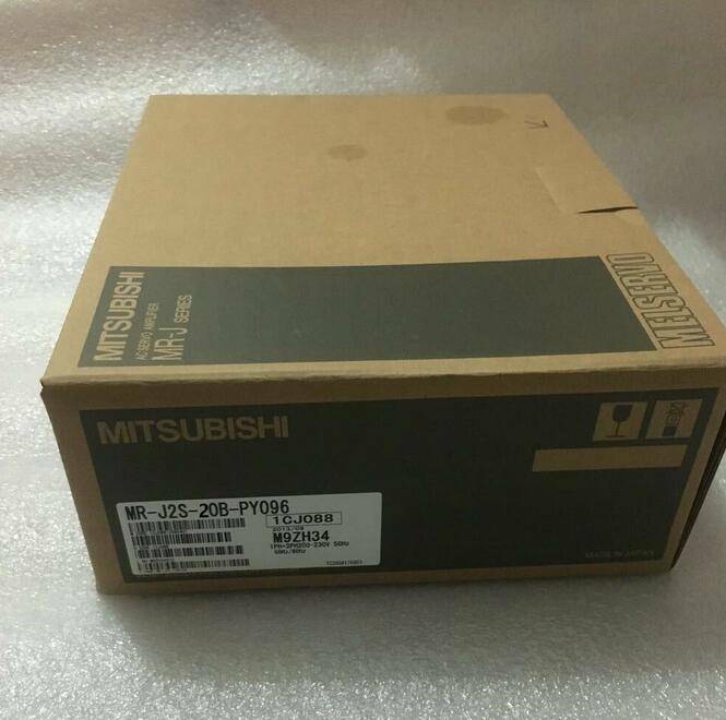 Mitsubishi MR-J2S-20B-PY096 AC Servo Driver box, industrial automation parts.