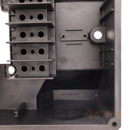 FANUC A290-1410-X401 PCB for Fanuc Motor Junction - Black plastic component, industrial automation part.