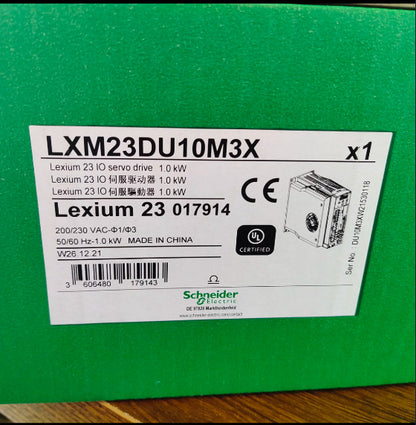 Schneider Electric LXM23DU10M3X servo drive, 1.0 kW, industrial automation part, new