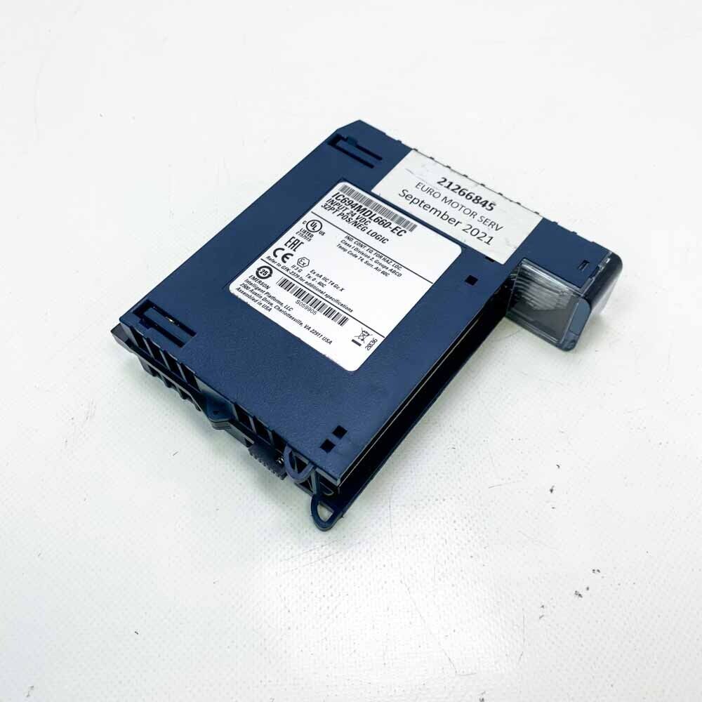 FANUC EMERSON IC694MDL660-EC INPUT 24 VDC, 32PT POS/NEG LOGIC Input Module