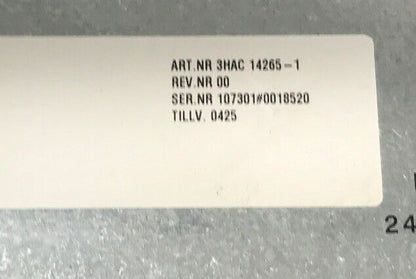 PLC | ABB | 3HAC14265-1 Robotic Power Supply SR92B130