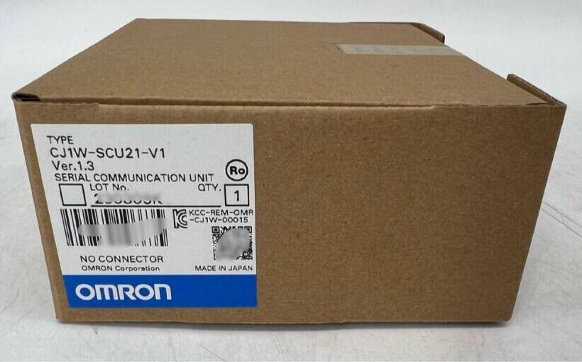 OMRON CJ1W-SCU21-V1 Serial Communication Unit PLC Module in Box new, Made in Japan.
