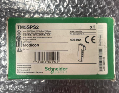 Schneider Electric Modicon TM5SPS2 Power Distribution Module TM5, 24VDC-