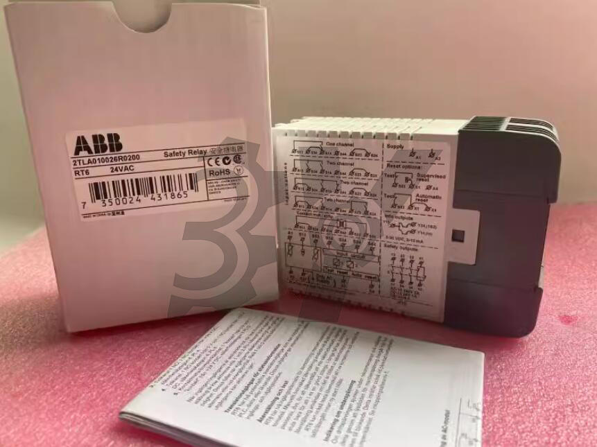 PLC | ABB | 2TLA010026R0200 Safety relay RT6 24VAC