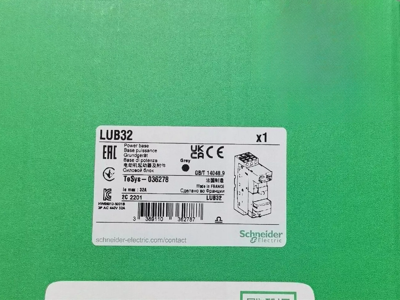 1PCS Brand New LUB32 Schneider LUB32 Fast shipment