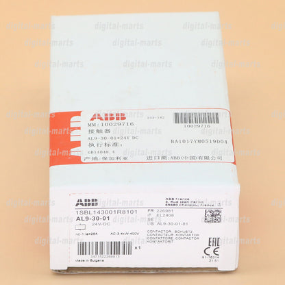Motor | ABB | AL9-30-01 Dc contactor 24VDC Quality assurance