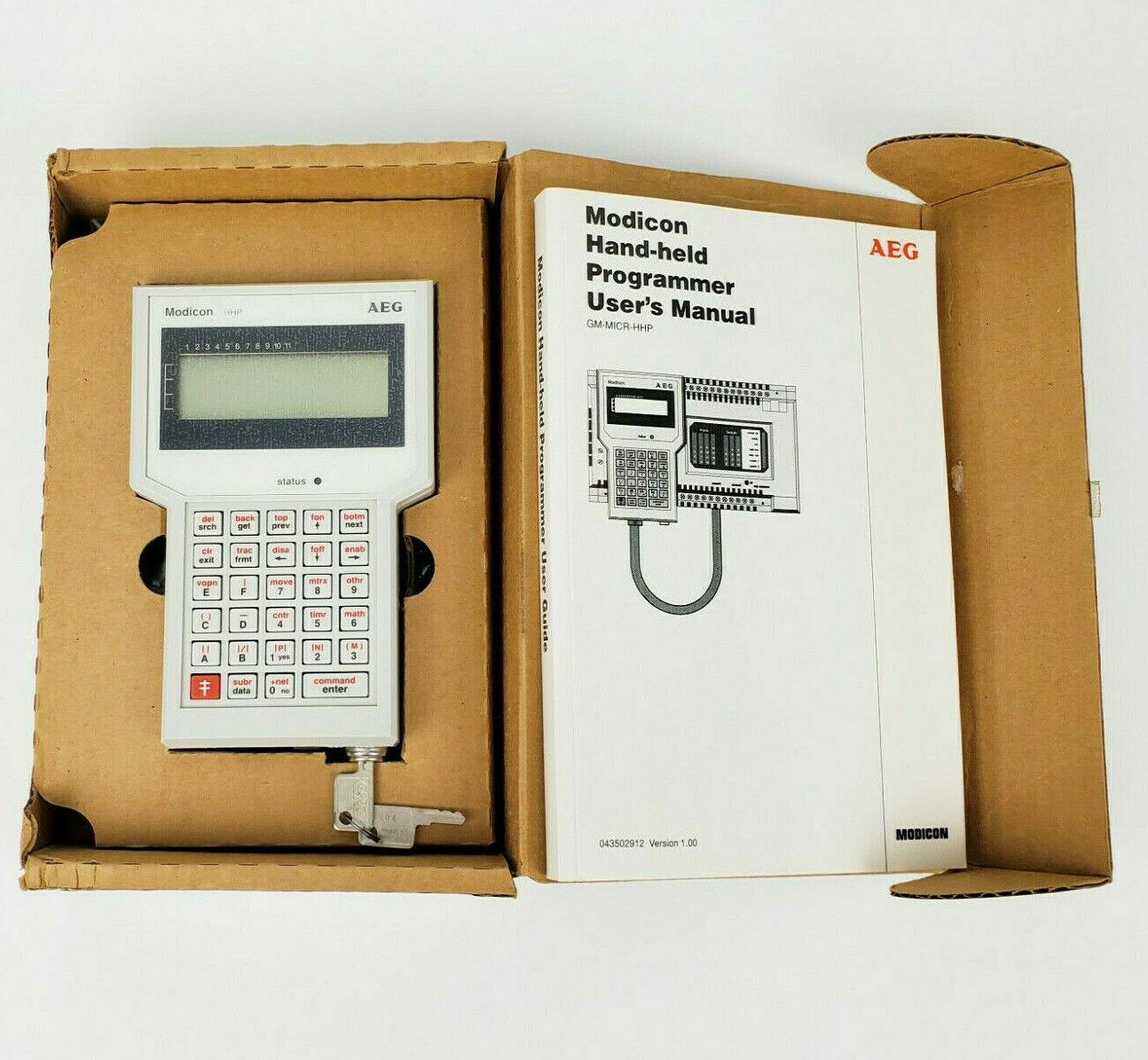 Schneider MODICON AEG 520VPU19200 Micro Handheld Programmer, New