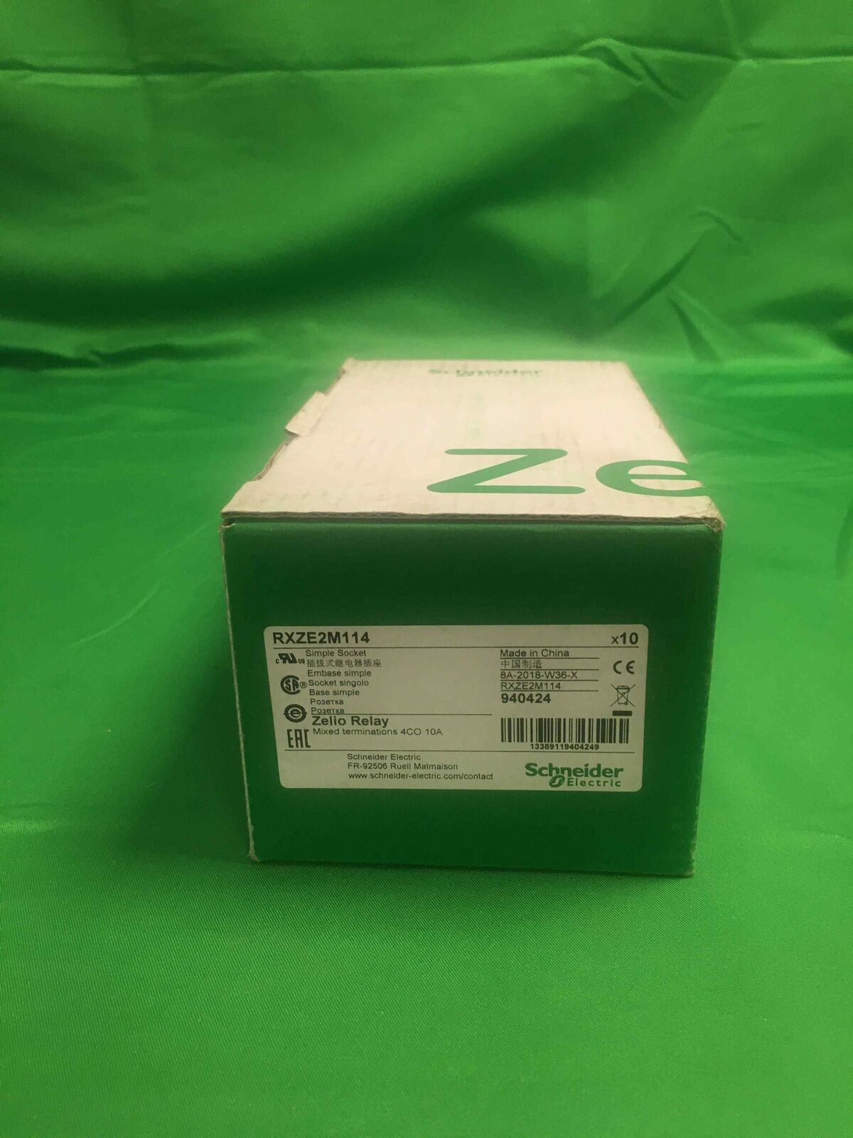 Schneider Electric RXZE2M114 Relay Box of 10 Units - Industrial Automation Parts