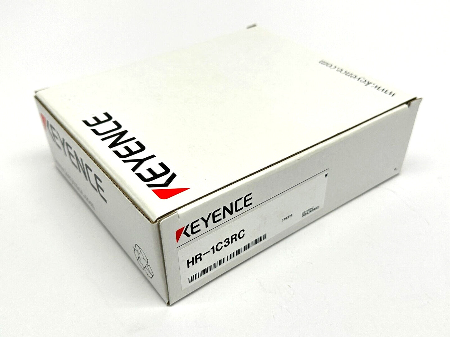 Keyence HR-1C3RC Communication Cable box, white packaging. For HR-100 Series Barcode Scanner.
