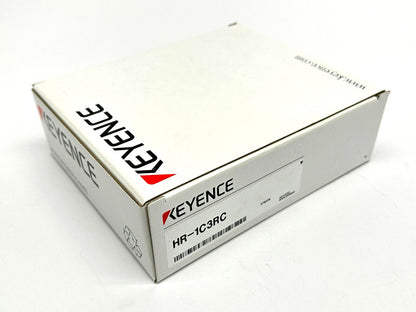 Keyence HR-1C3RC Communication Cable box, white packaging. For HR-100 Series Barcode Scanner.