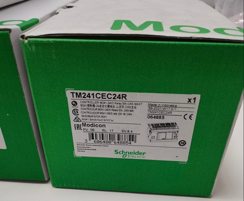 One Schneider TM241CE24R PLC Module Expedited Shipping New In Box