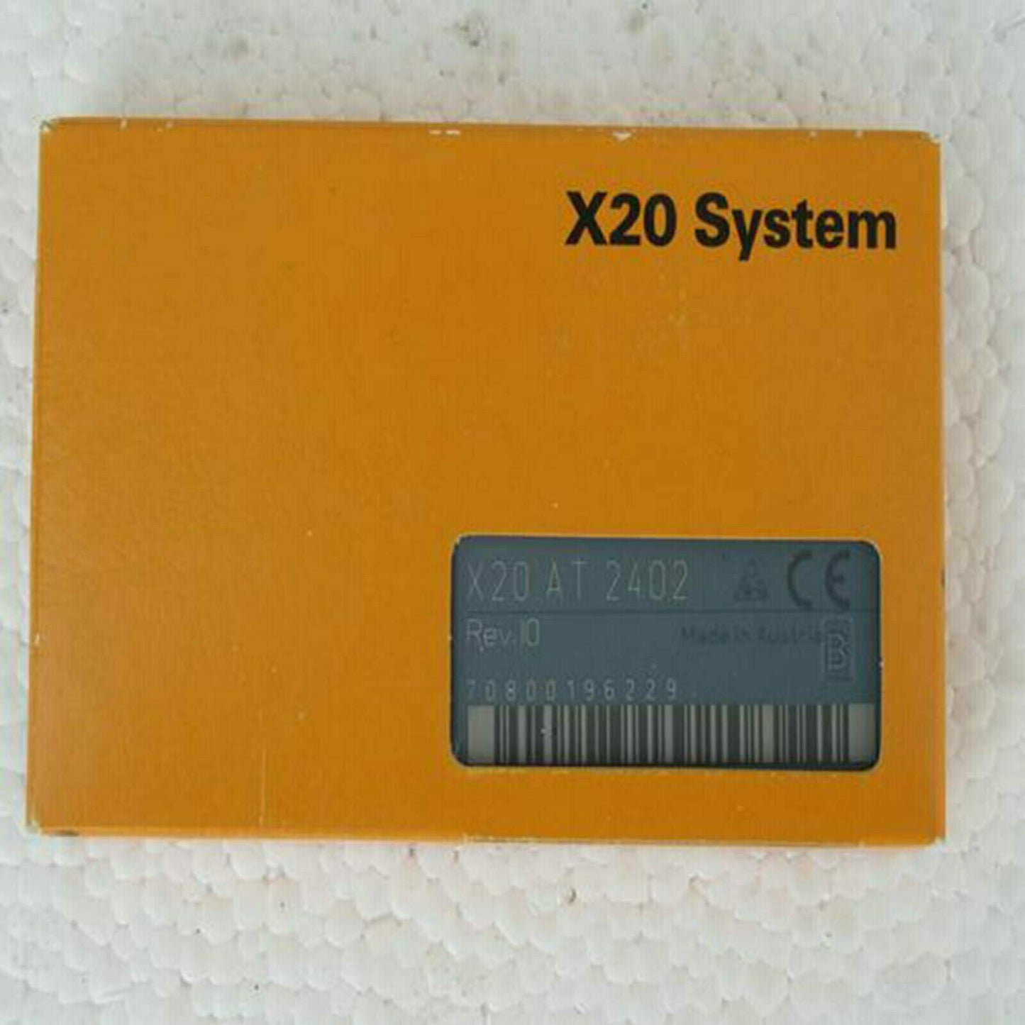 B&R X20 System RTD Module X20AT2402 in box. Industrial automation parts.