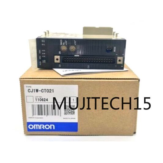 Omron CJ1W-CT021 PLC controller in box, MUJITECH15
