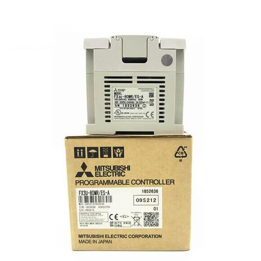 Mitsubishi FX3U-80MR/ES-A PLC Module, Programmable Controller, New