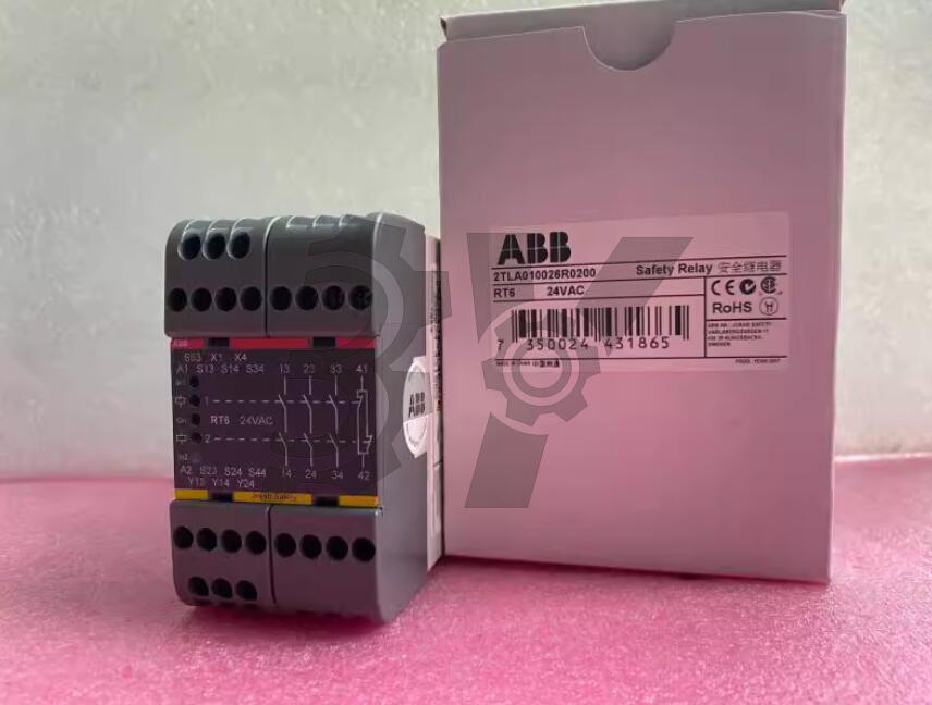 PLC | ABB | 2TLA010026R0200 Safety relay RT6 24VAC