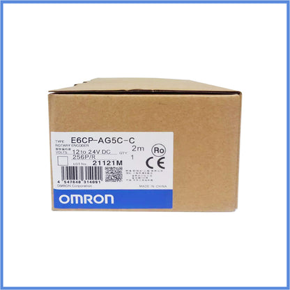 Omron E6CP-AG5C-C Rotary Encoder, 256P/R, New Original, Industrial Automation Parts