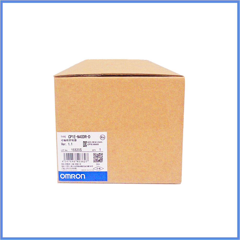 PLC | Omron | 1 pcs CP1E-N40DR-D PLC Module New in box Fast Shipping  Controller unit