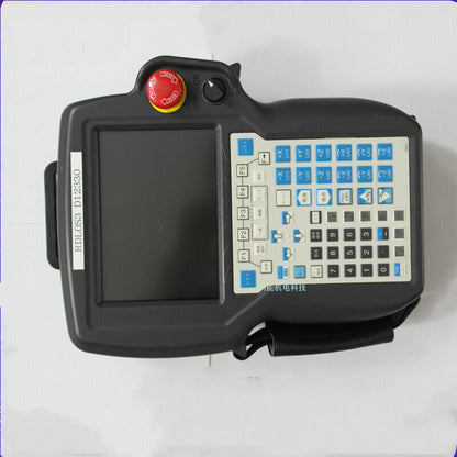 Refurbished FANUC A05B-2490-C371 Teach Pendant with screen, buttons, and Japanese characters for industrial automation.