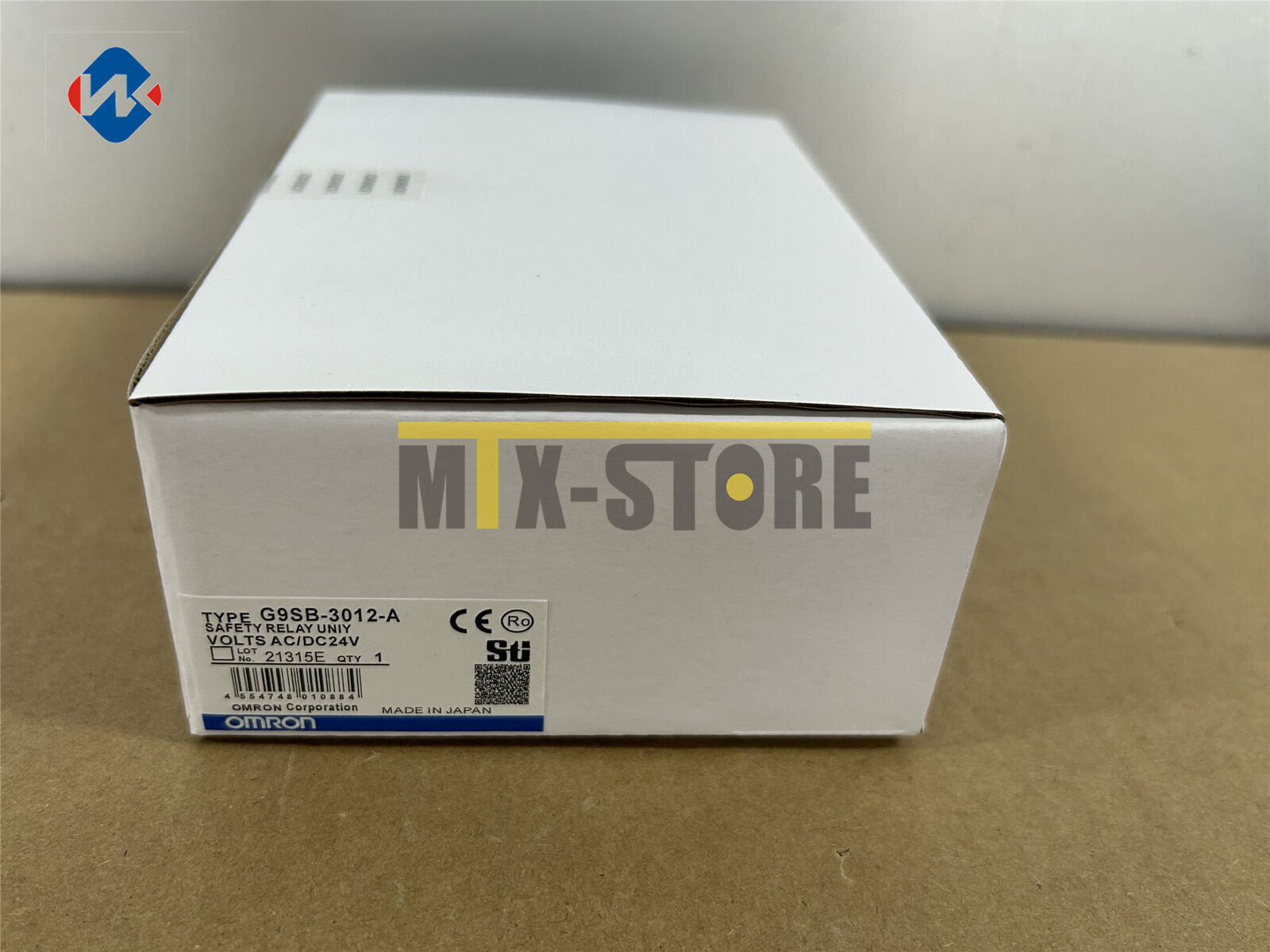 Omron G9SB-3012-A Safety Relay Unit Box, AC/DC24V, industrial automation part.