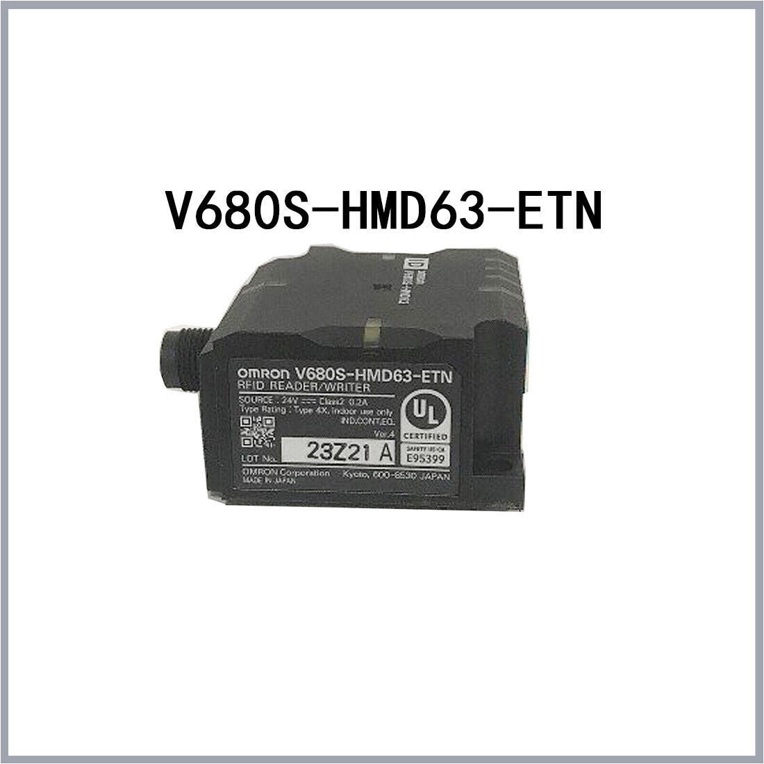 Controller | Omron | 1X New Sealed In Box V680S-HMD63-ETN Original manufacturer PLC module