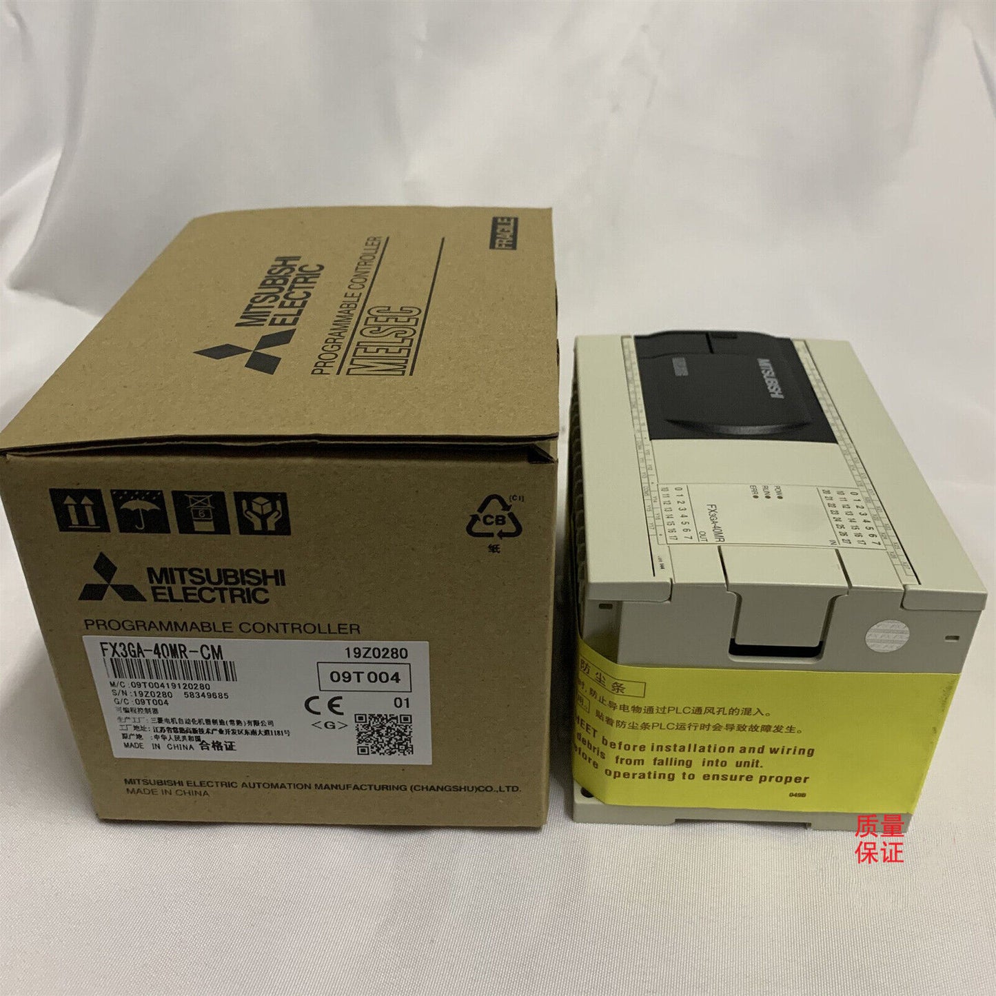 Mitsubishi FX3GA-40MR-CM PLC Programmable Controller in box, CE certified industrial automation part, made in China