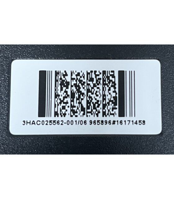 ABB IRC5 Capacitor barcode label, product identification