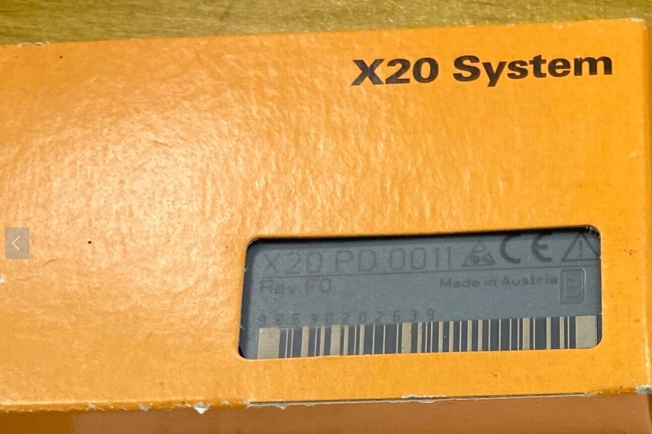 B&R X20 System power supply module X20PD0011, Made in Austria