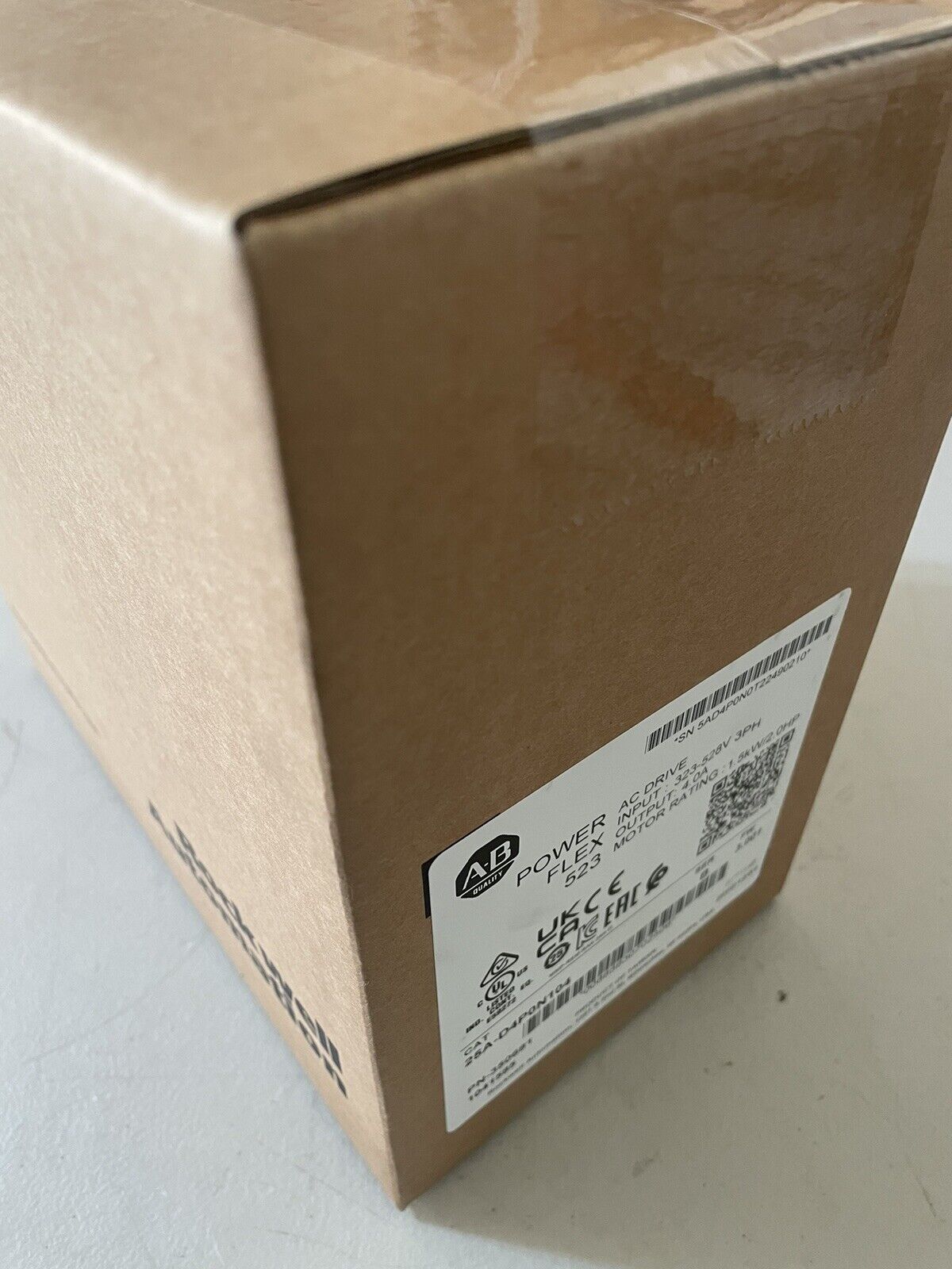 2022 New Sealed Allen Bradley 25A-D4P0N104 /B PowerFlex 523 AC Drive